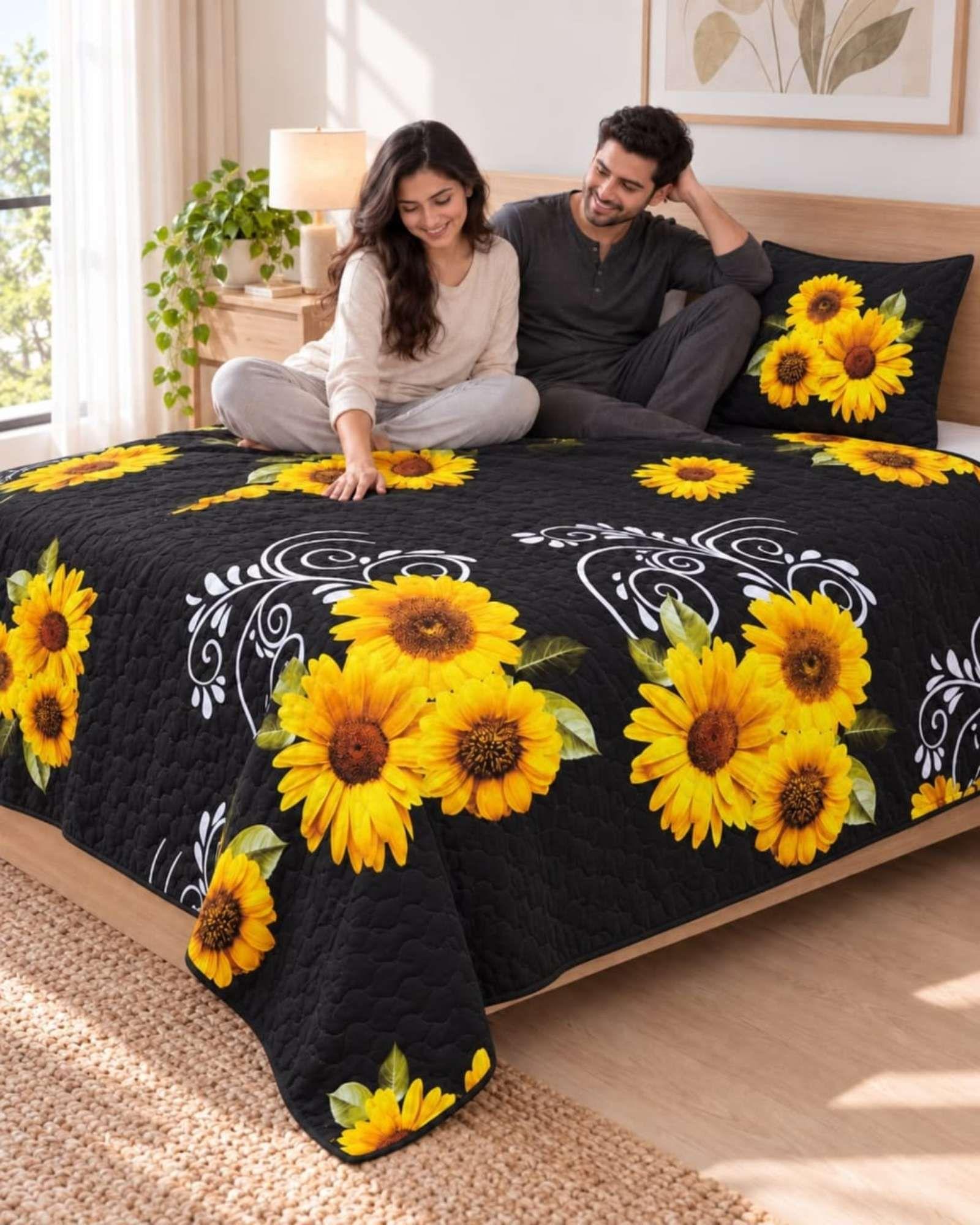 Cubrecama de Verano Plaza y Media Mas Funda De Almohada C16-1