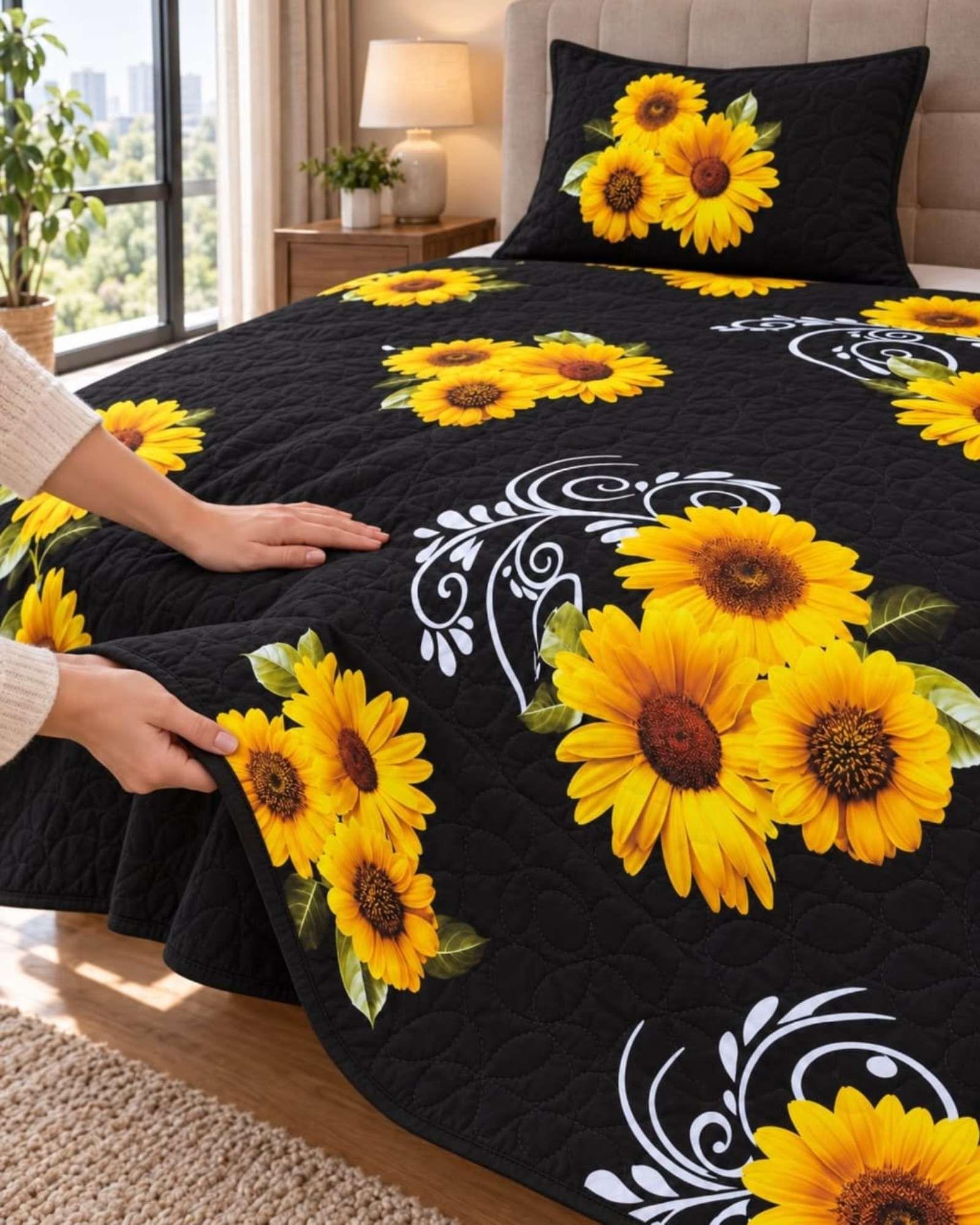 Cubrecama de Verano Plaza y Media Mas Funda De Almohada C16-0