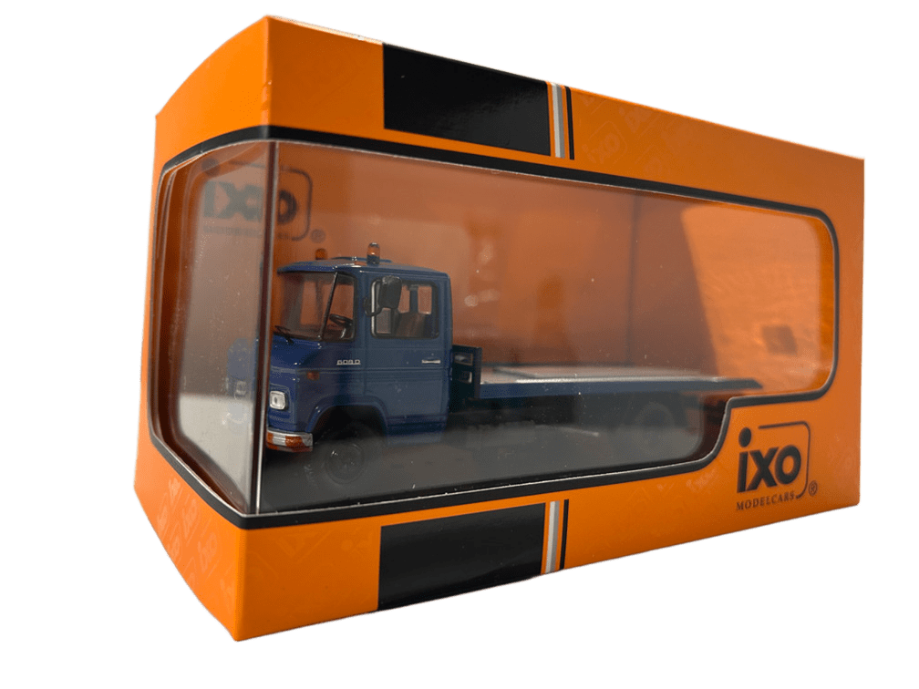Camión Mercedes-Benz L608D (1980) – Ixo. Miniatura escala 1:43-4