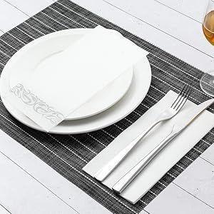 500 Un. Servilletas High Quality NH2O Eco NAPKIN 40x40 Cm 1 8 Fold 2 Ply  BLANCA-7