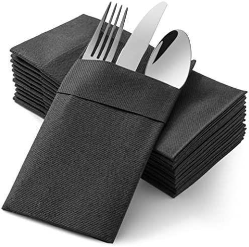 500 Un SERVILLETAS AIR LAID PREMIUM NH2O Eco NAPKIN 40X40 Cm 1 8 FOLD TIPO SOBRE-3