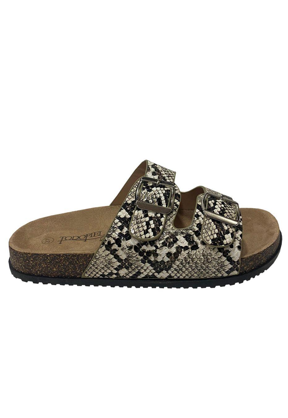 Sandalia Ecocuero ZAY93 Snake Beige-0