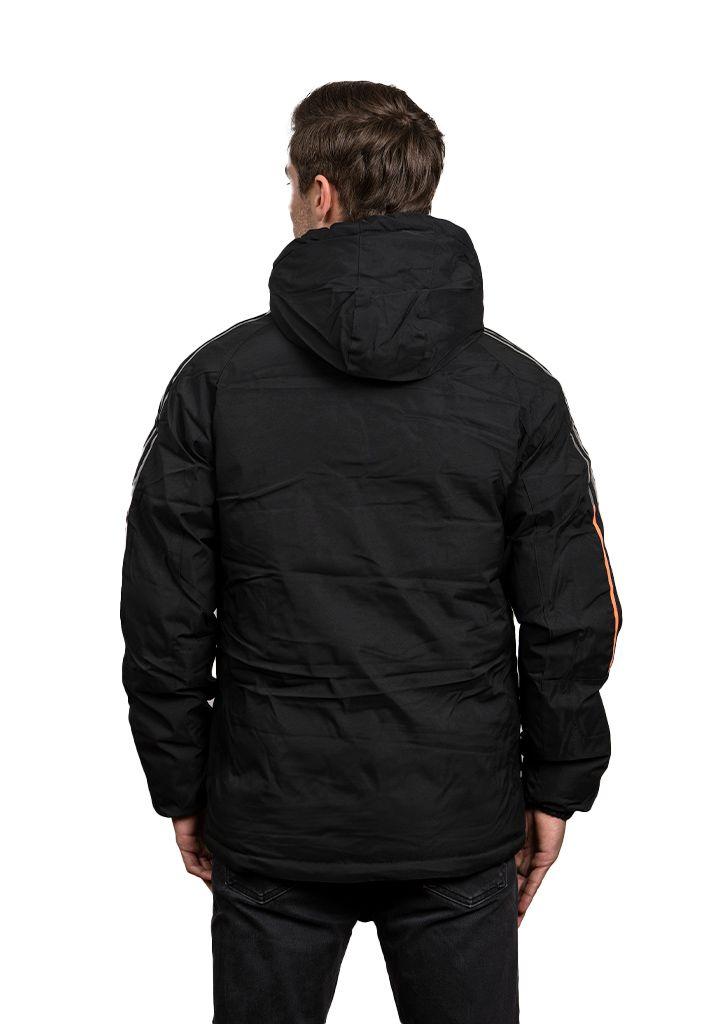 Parka reversible CHG70 Negro-Naranjo-2