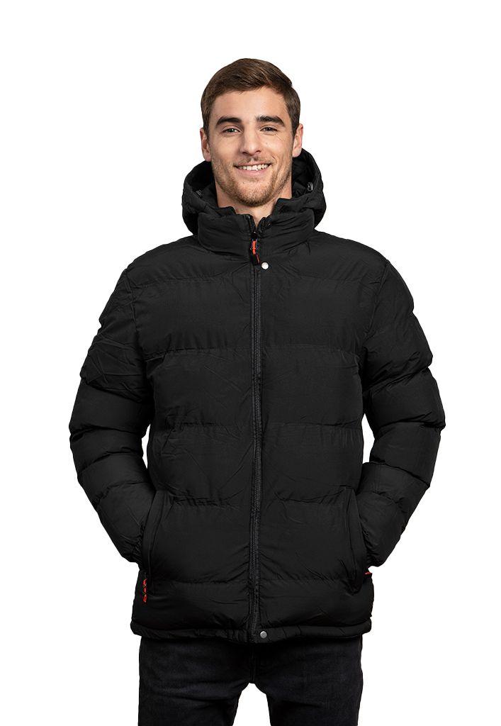 Parka reversible CHG70 Negro-Naranjo-3