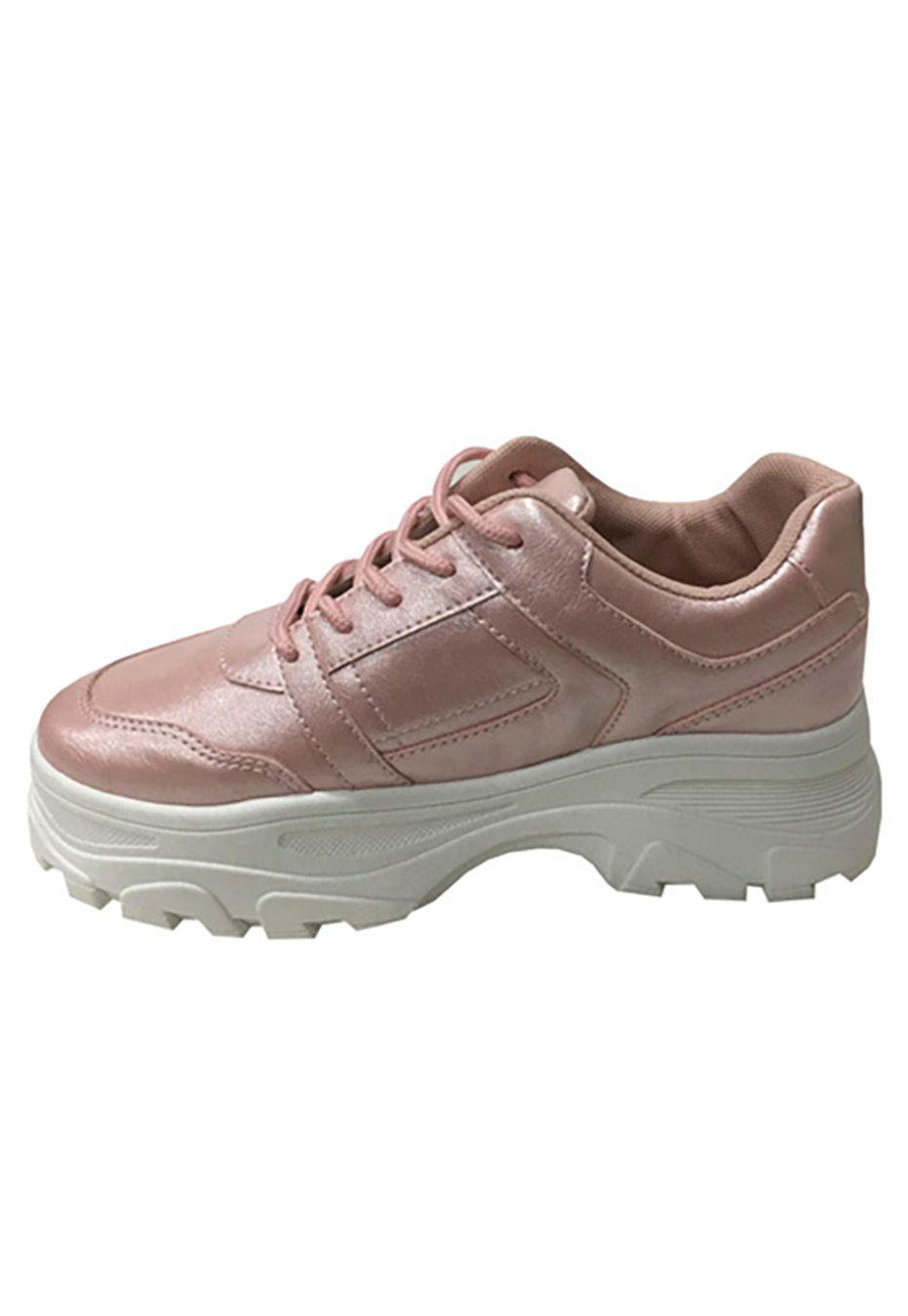 Zapatilla Ecocuero ZAX63 Rosa-4