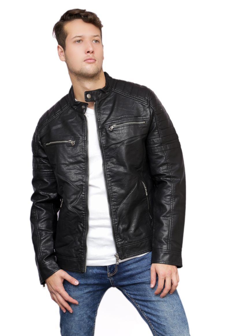 Chaqueta Ecocuero  CHF85 Negro-0