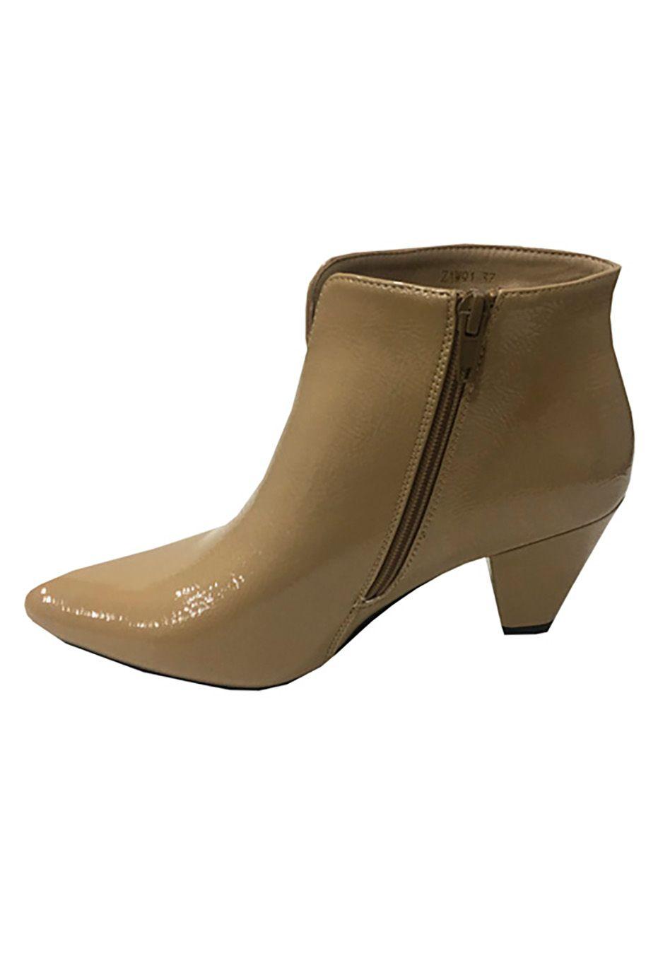 Botín Ecocuero  ZAW91 Beige-4