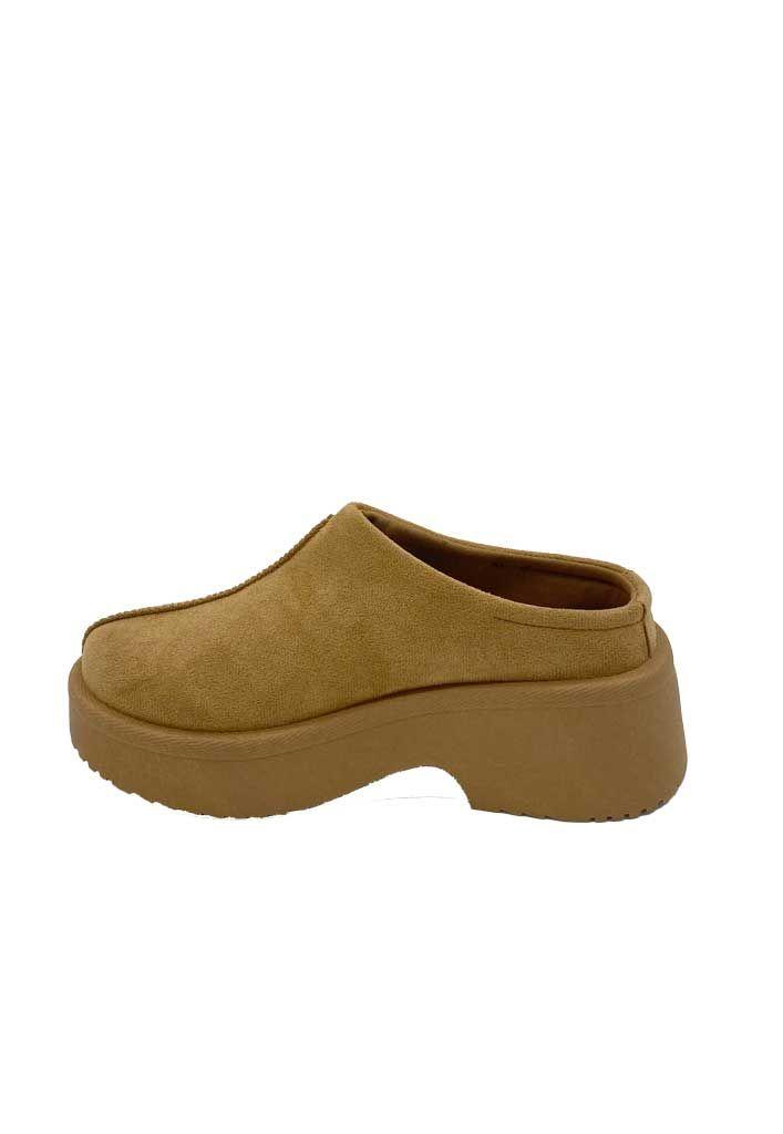 Zueco Mujer Camel ZB041-3