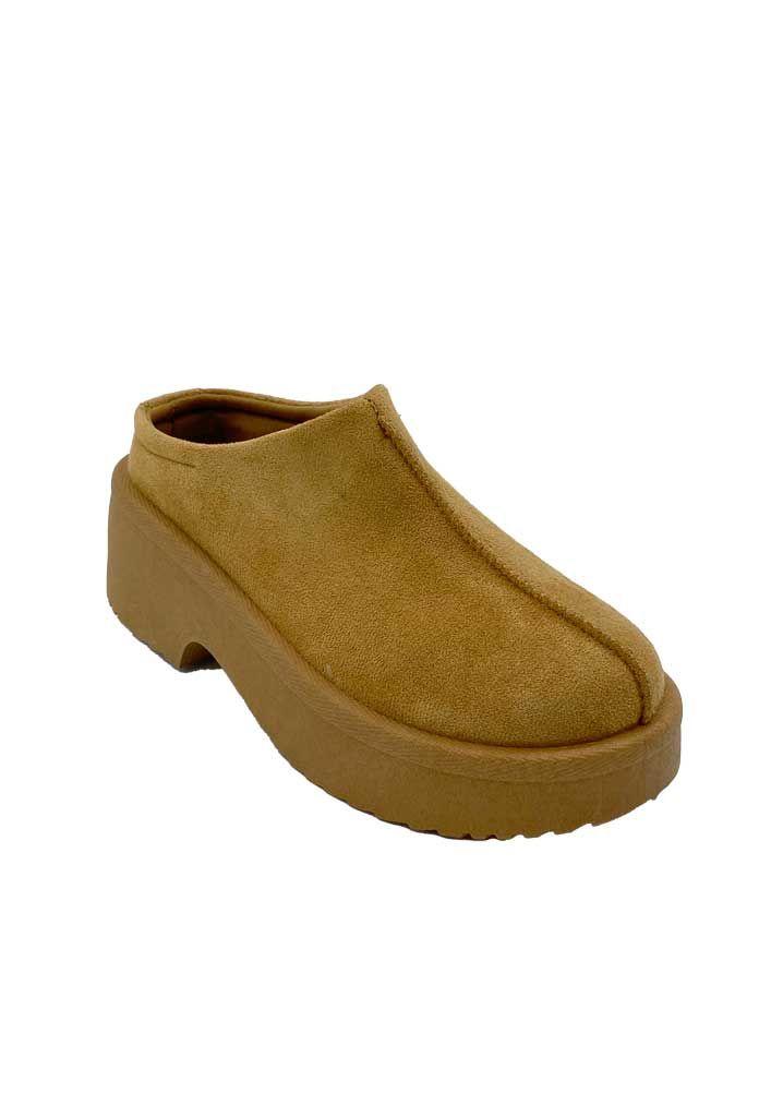 Zueco Mujer Camel ZB041-5