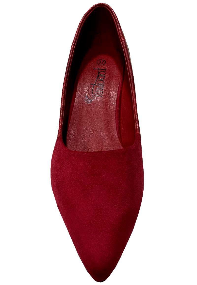 Zapato Reina Ecocuero ZAU30 Rojo-2