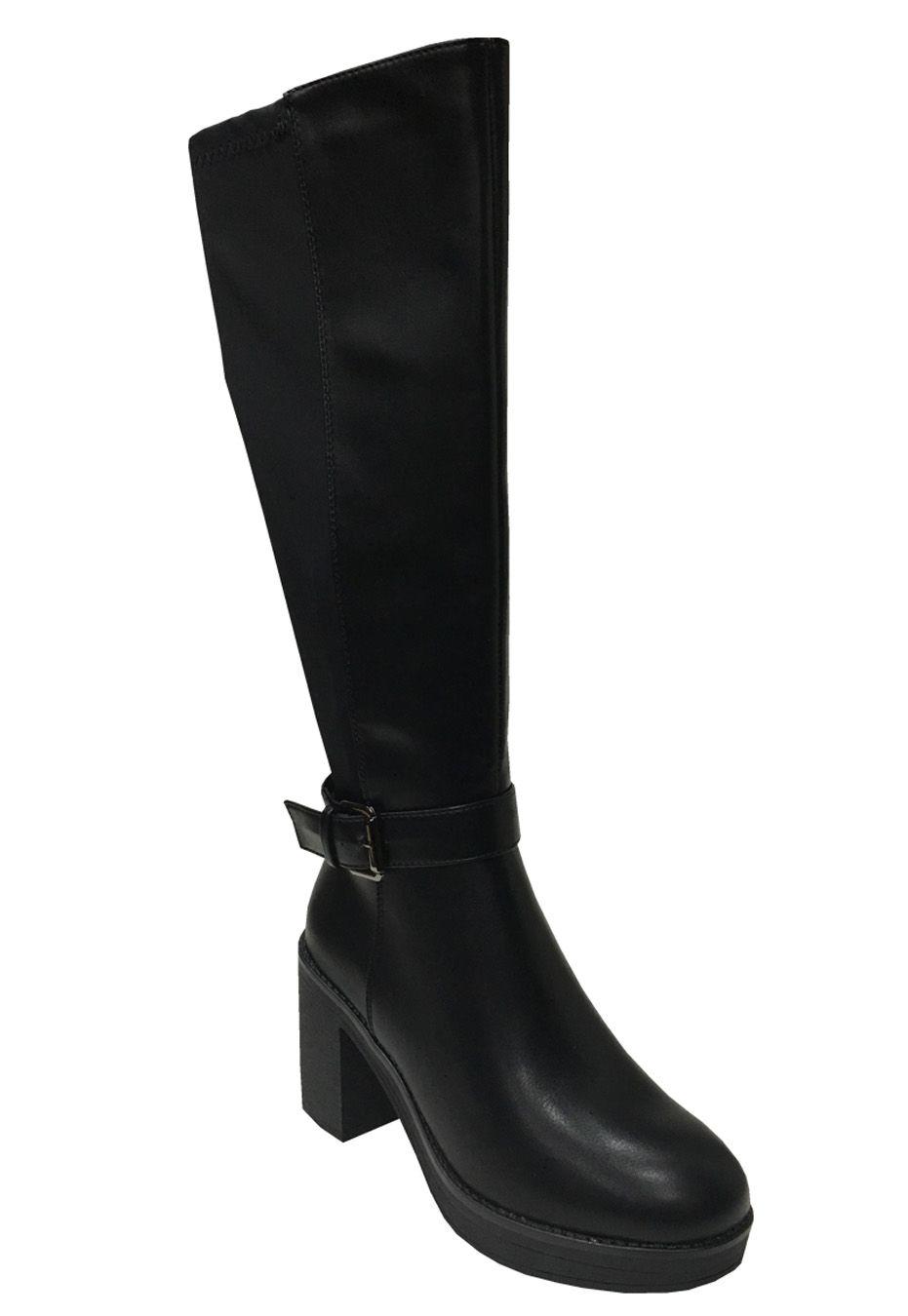 Bota Ecocuero  ZAW59 Negro-1