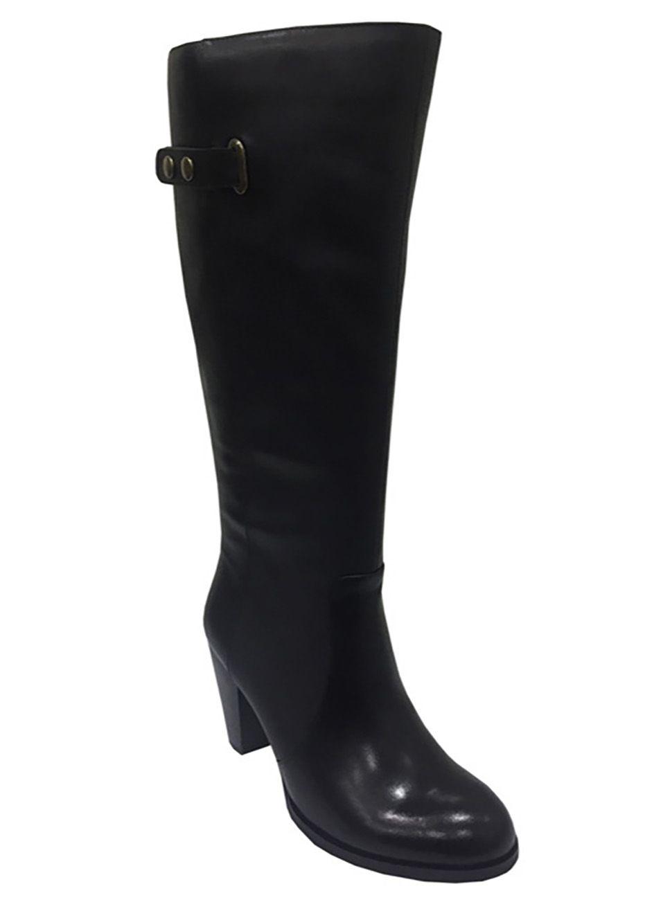 Bota Cuero  ZAV57 Negro-1