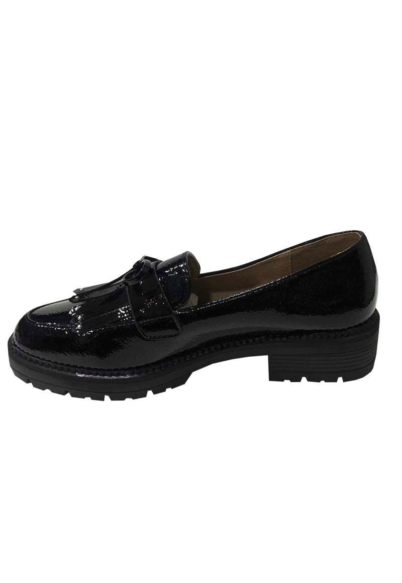 Mocasín Ecocuero ZAY03 Shine Negro-4