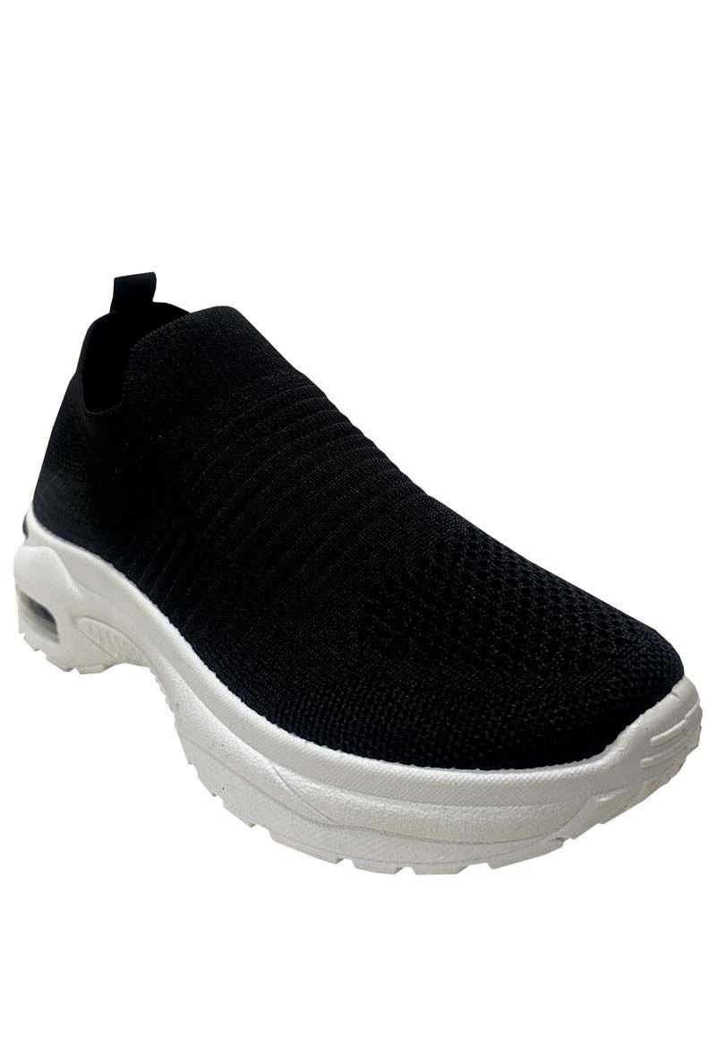 Zapatilla Tela ZAZ52 Negro-1