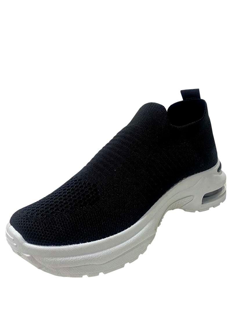 Zapatilla Tela ZAZ52 Negro-3