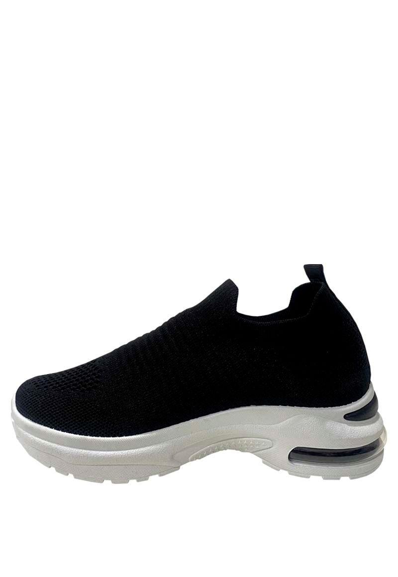 Zapatilla Tela ZAZ52 Negro-4