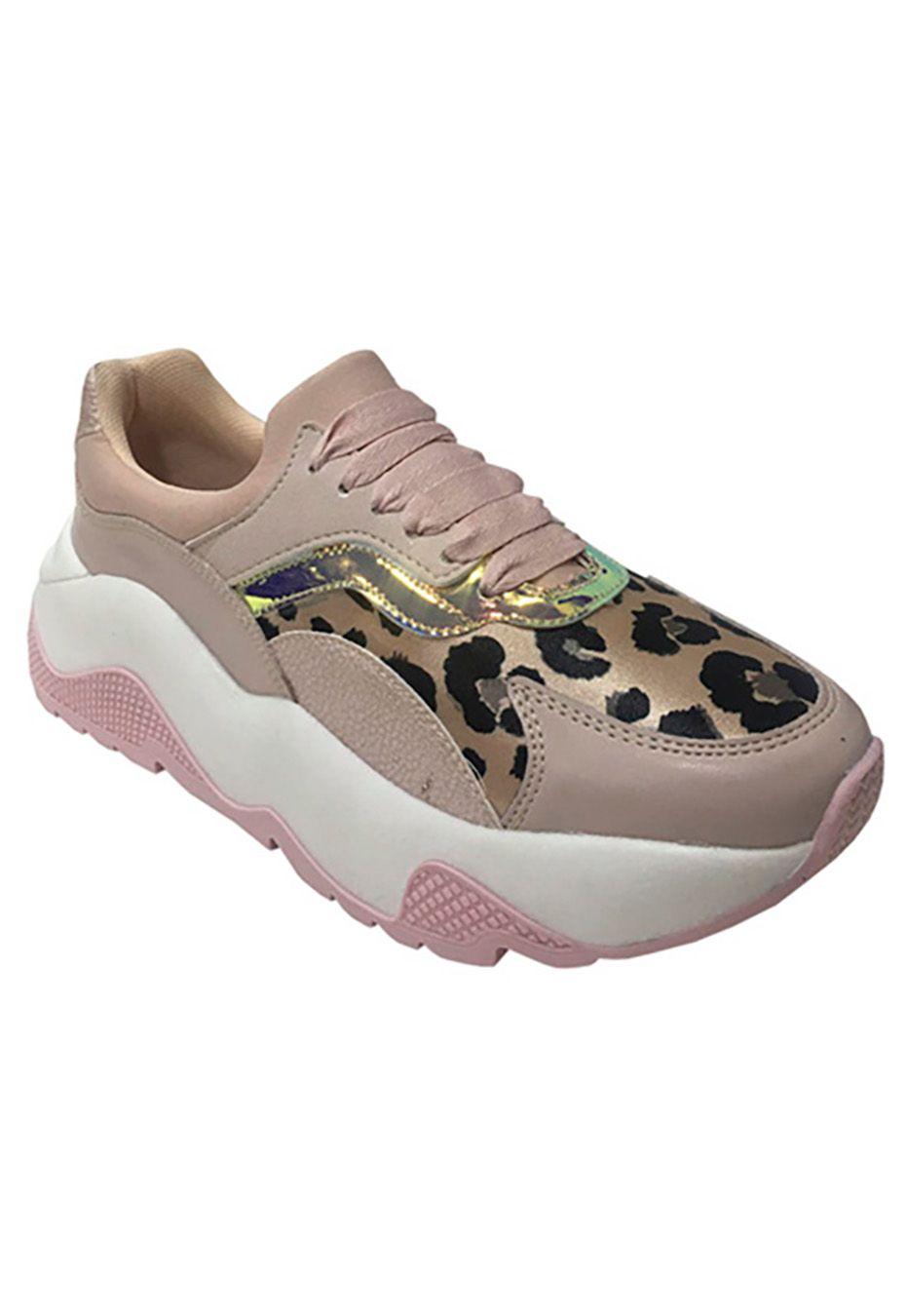 Zapatilla Ecocuero ZAX66 Rosa-1