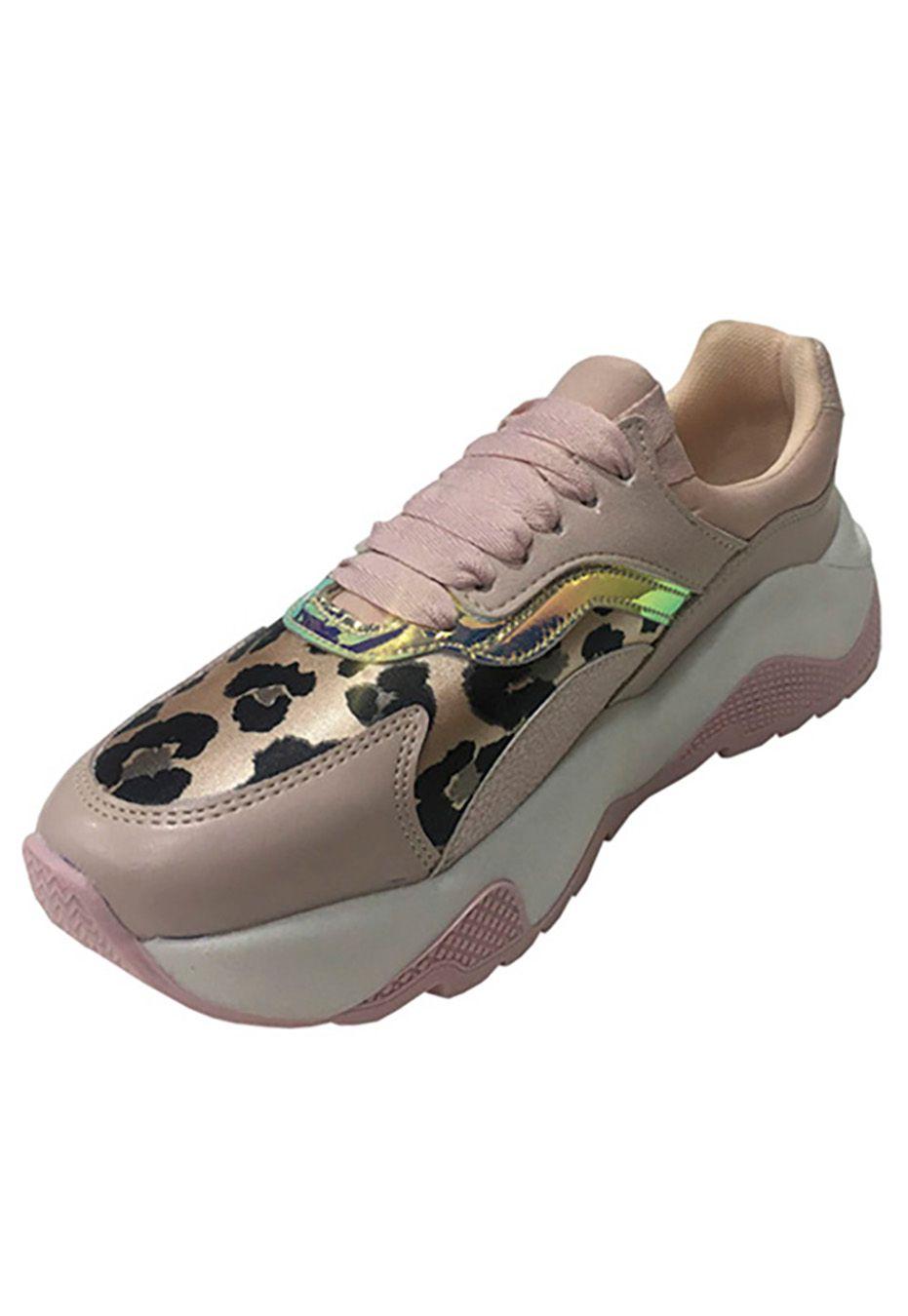 Zapatilla Ecocuero ZAX66 Rosa-3