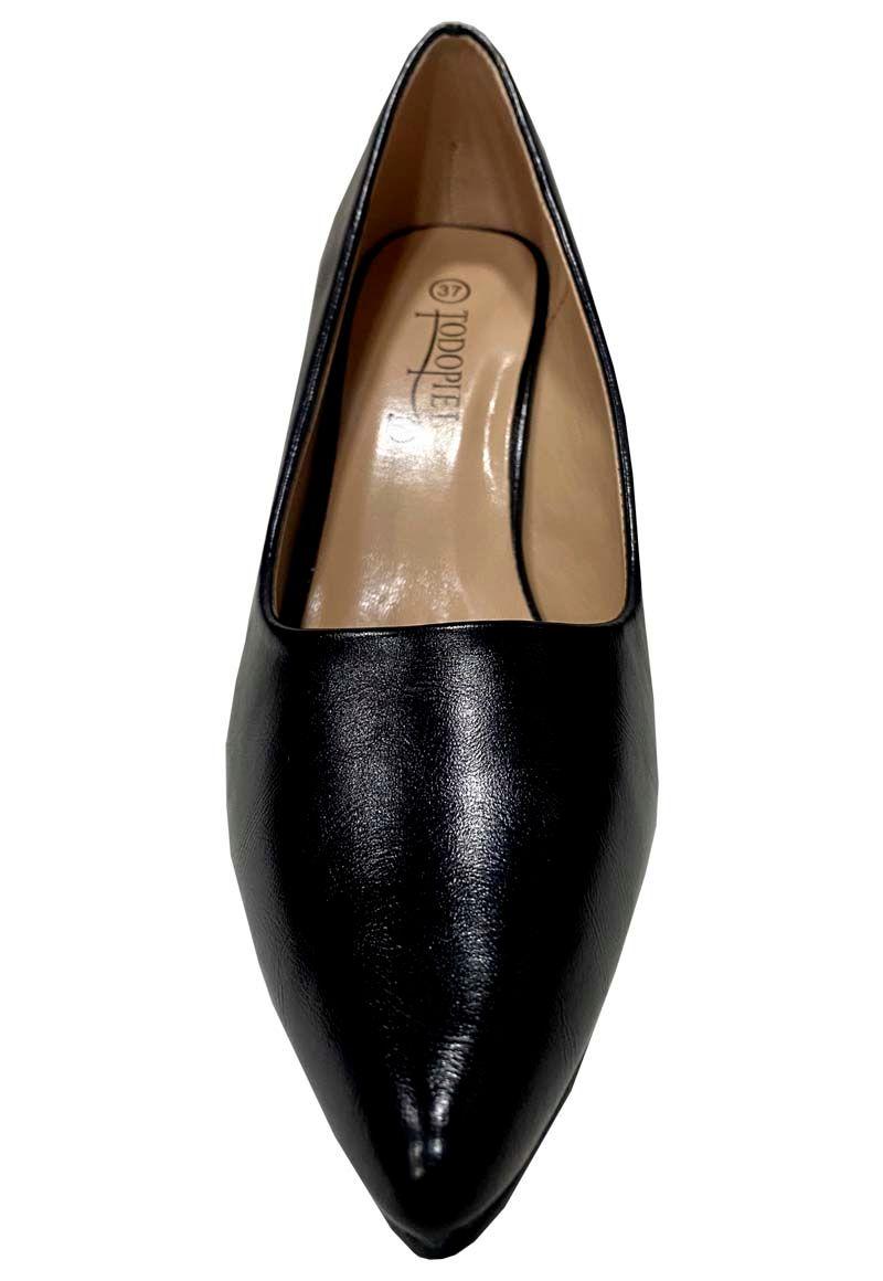 Zapato Reina Ecocuero ZAQ64 Negro-2