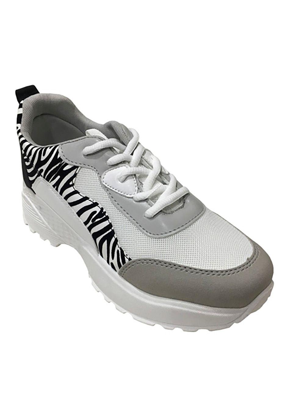 Zapatilla Gamuza Ecológica ZAX23 Blanco-1