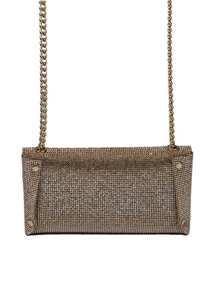 Cartera de fiesta CRX17 Dorado Ecocuero-1