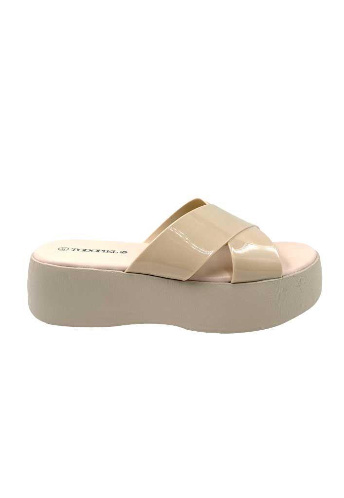 Sandalia Goma ZB037 Beige-0