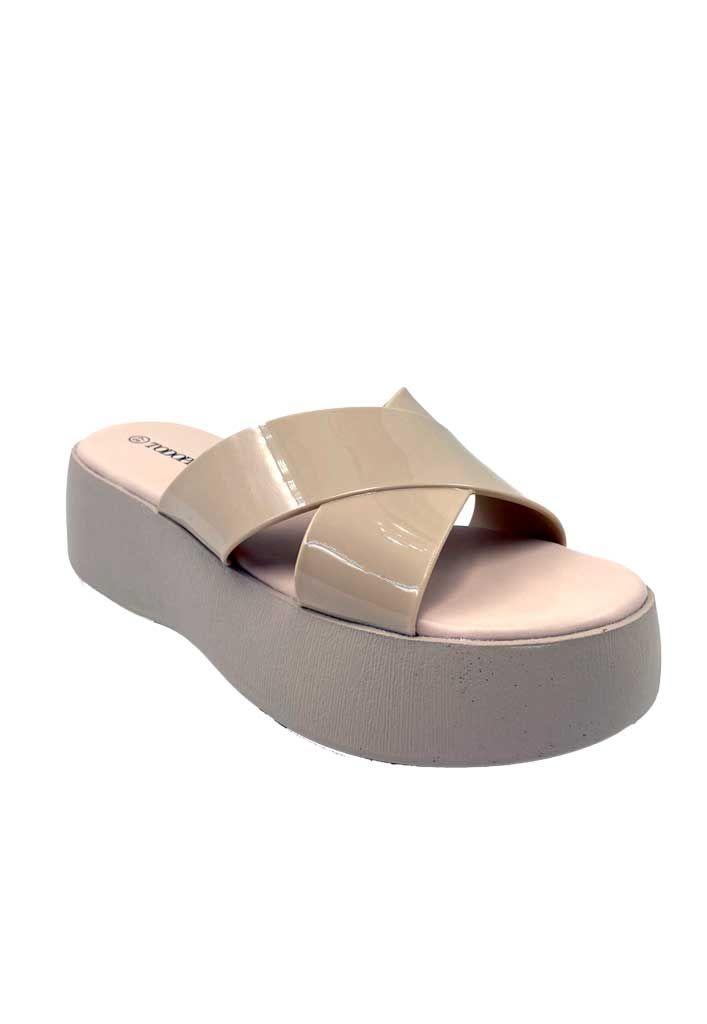 Sandalia Goma ZB037 Beige-1