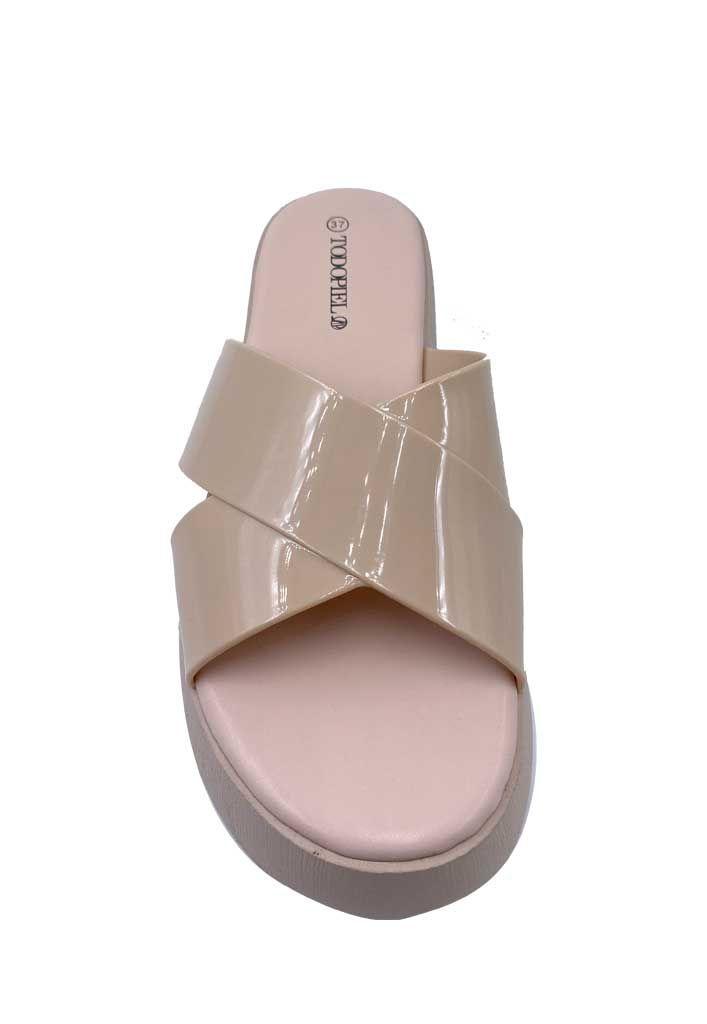 Sandalia Goma ZB037 Beige-2