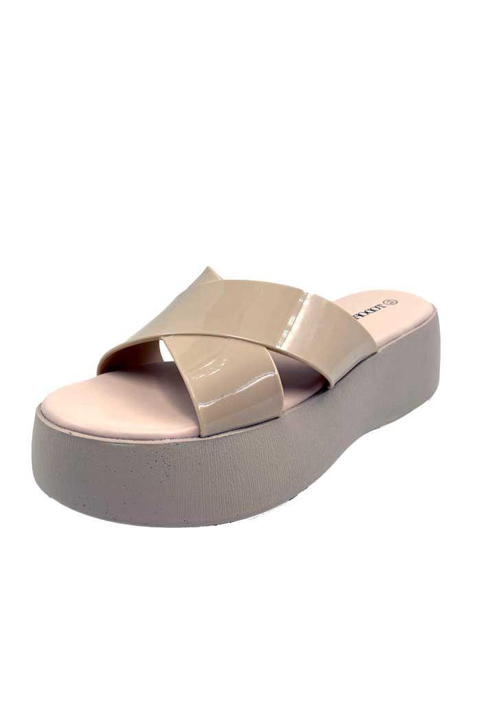 Sandalia Goma ZB037 Beige-3