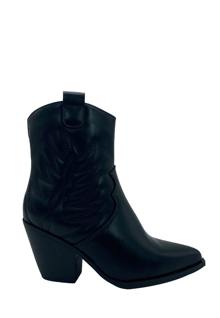 Botin ZAZ97 Ecocuero Negro-0