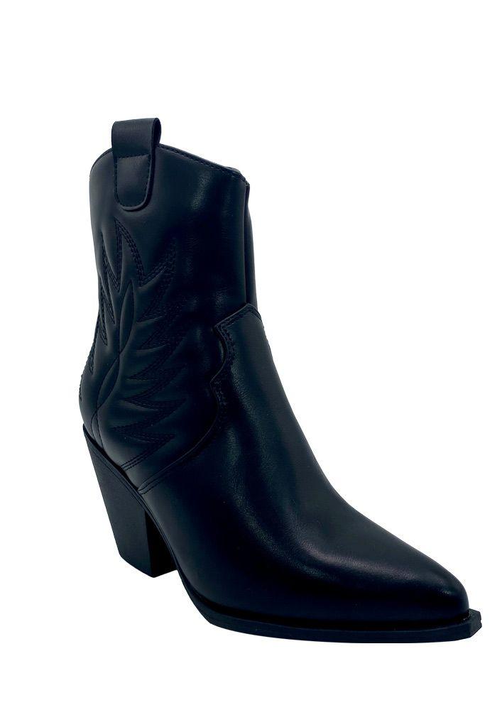 Botin ZAZ97 Ecocuero Negro-1