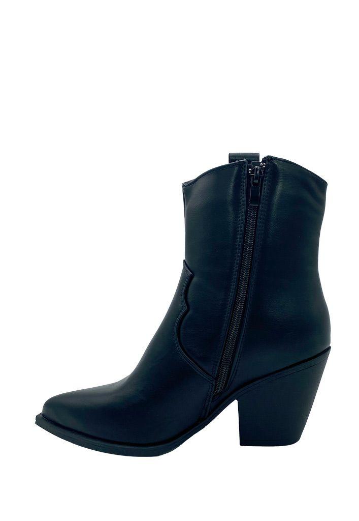 Botin ZAZ97 Ecocuero Negro-4