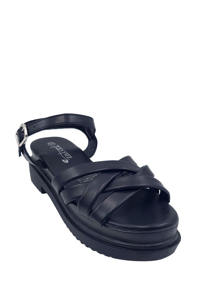 Sandalia Ecocuero ZAZ82 Negro-1