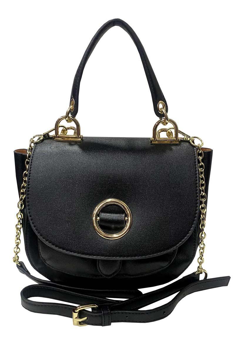 Cartera Cuero Ecológico CRM63 Negro-0