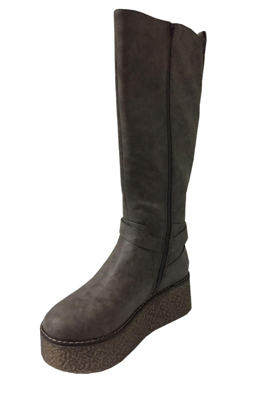 Bota Ecocuero ZAV27 Gris-3