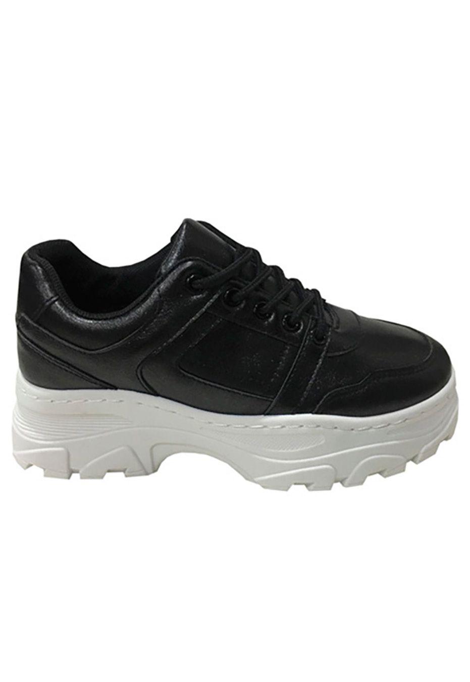 Zapatilla Ecocuero ZAX63 Negro-0