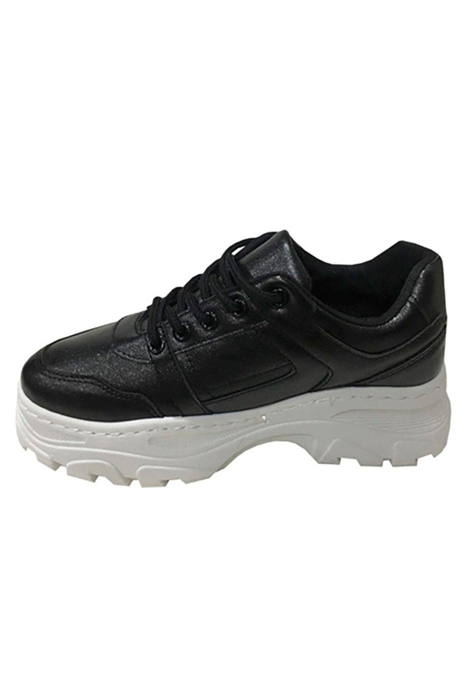 Zapatilla Ecocuero ZAX63 Negro-4