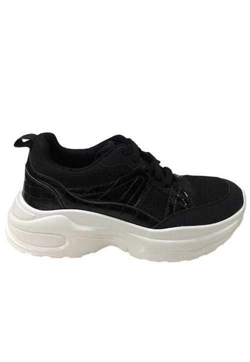 Zapatilla Ecocuero ZAY78 Negro-0