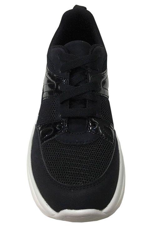 Zapatilla Ecocuero ZAY78 Negro-2
