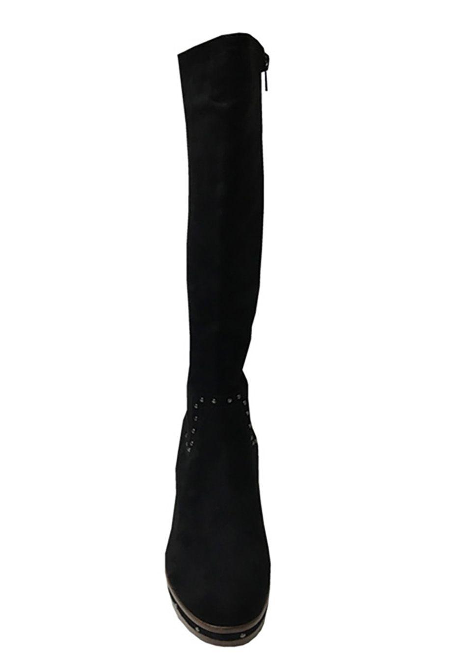 Bota Gamuza Ecológica ZAW90 Negro-2