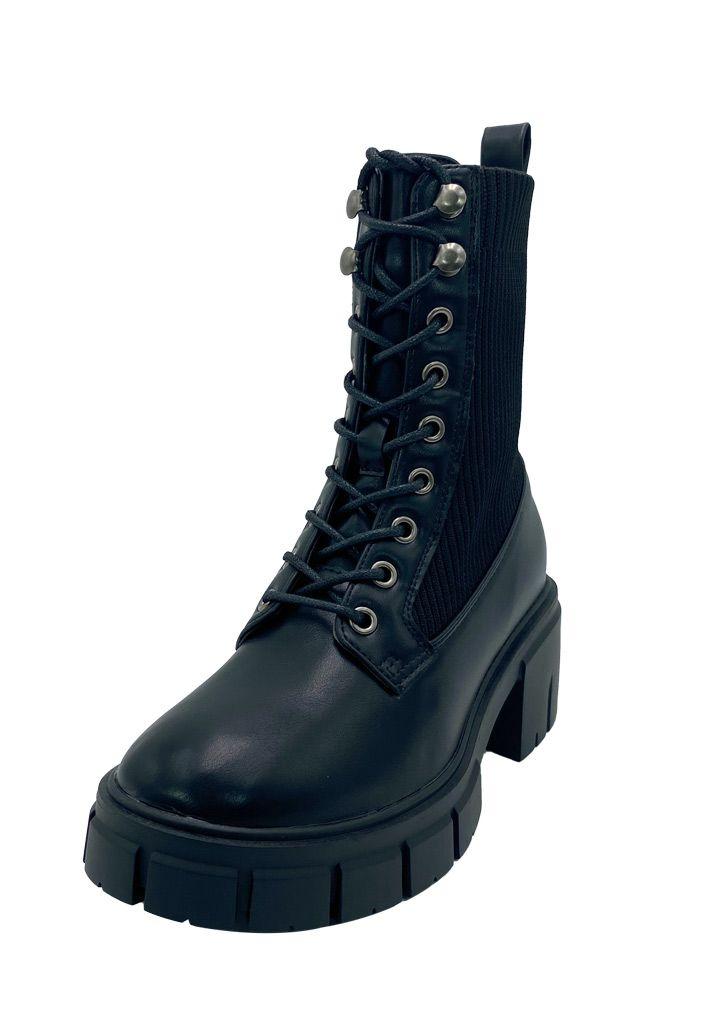 Botin ZAZ96 Ecocuero Negro-5