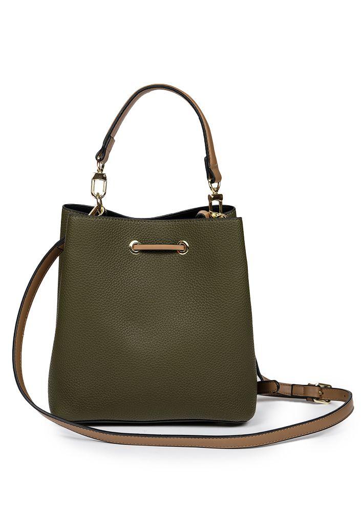 Cartera ecocuero CRU97 Verde-2