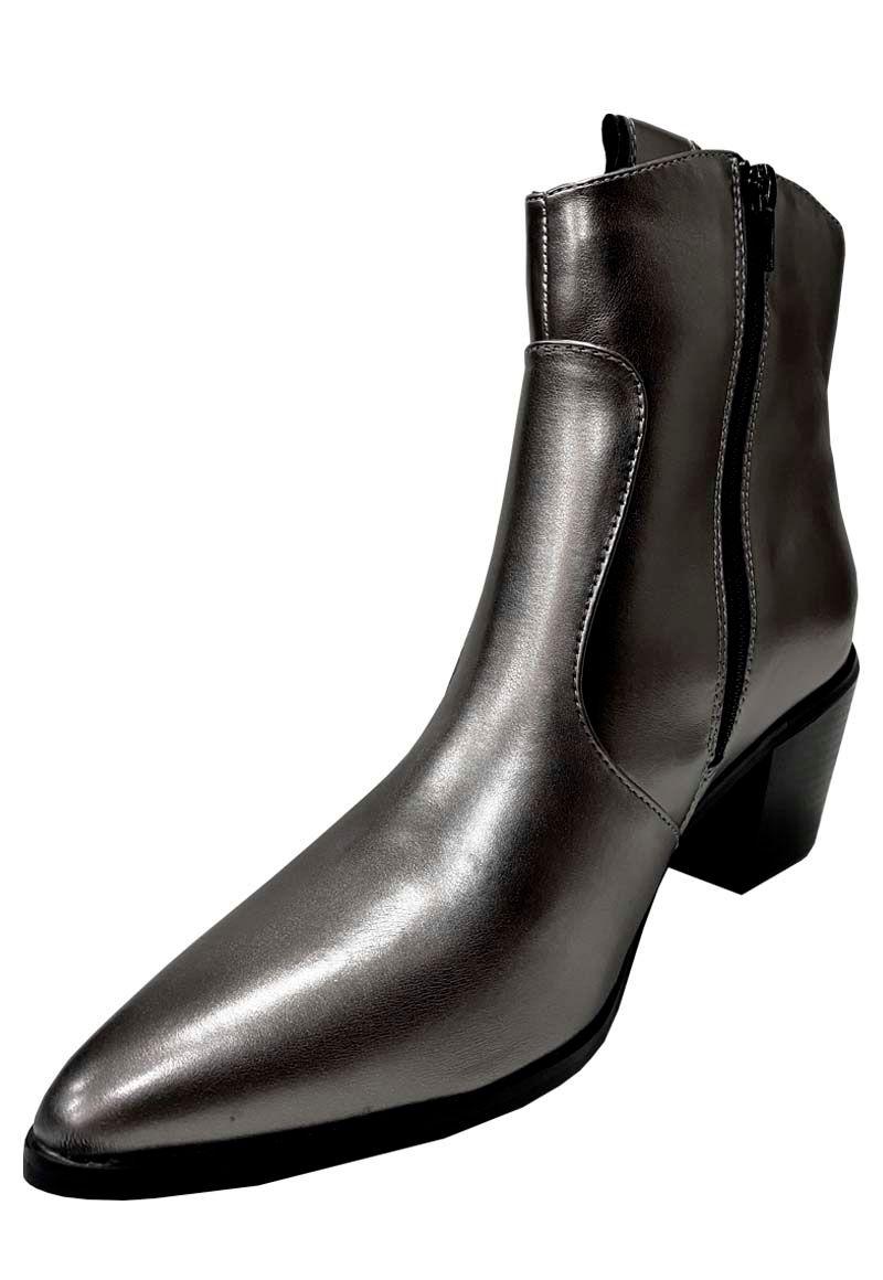 Botin Ecocuero ZAZ58 Plata-3