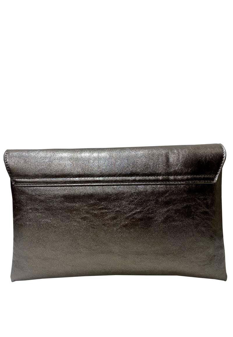 Cartera Cuero Ecológico CRS16 Pewter-2