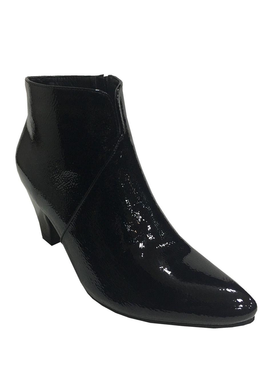 Botín Ecocuero  ZAW91 Negro-1