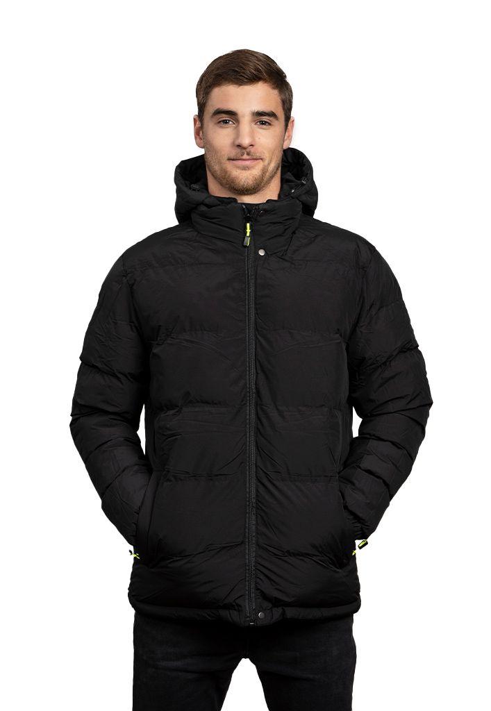 Parka reversible CHG70 Negro-Verde-3