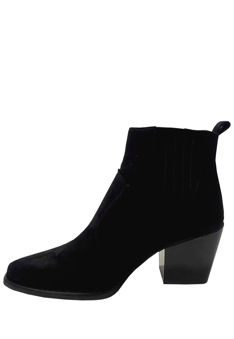 Botin Gamuza Ecológica ZAZ55 Negro-4
