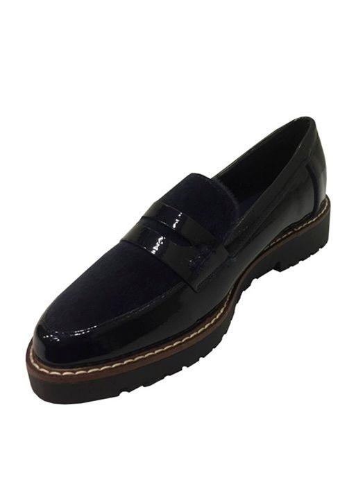 Mocasin Ecocuero  ZAT77 Azul-3