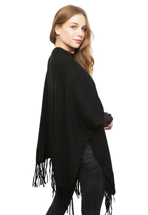 Poncho PO036 Negro-2