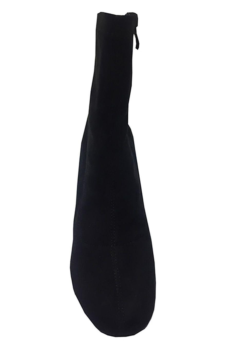 Botín Gamuza Ecológica ZAV61 Negro-2